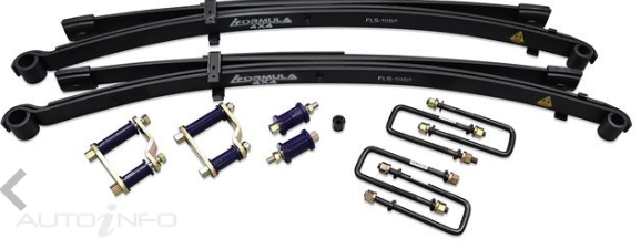 Toyota Hilux N80 2015-On Rear 500kg Parabolic Leaf Springs