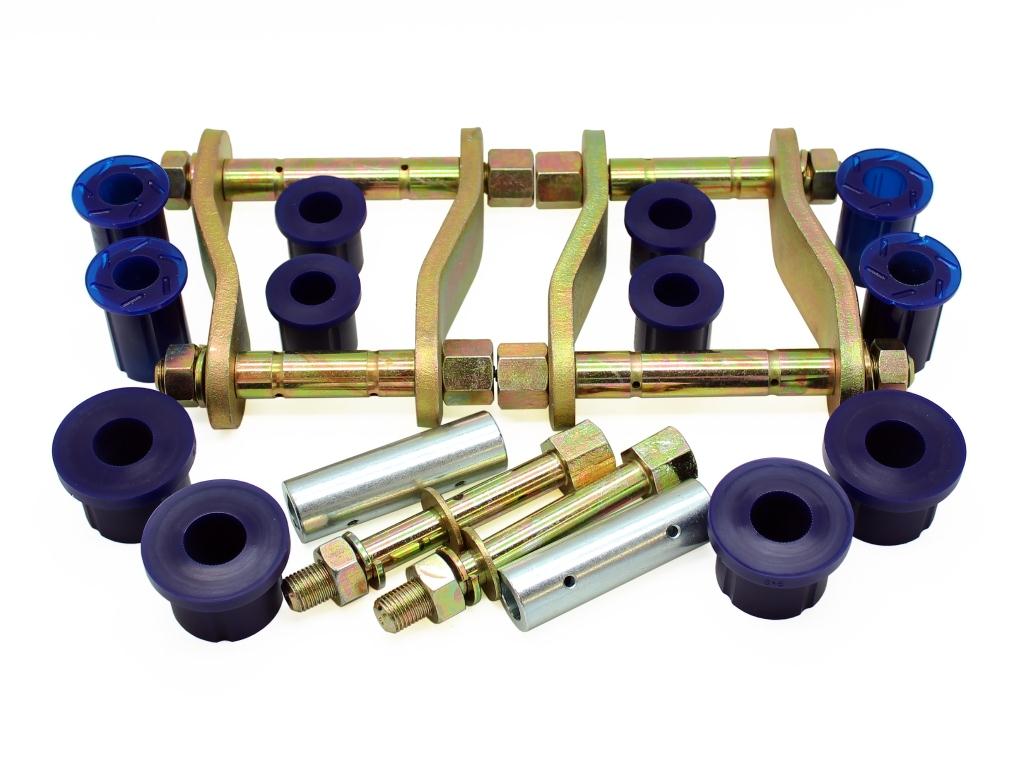 Greasable Shackle And Bush Kit Holden Colorado Rg