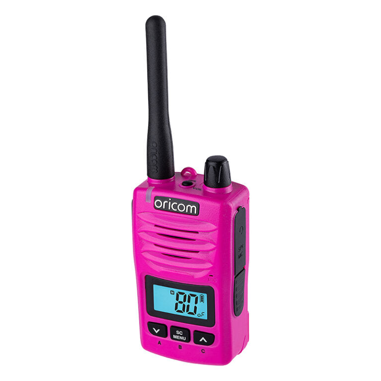 Dtxtp600pnk Pink 5 Watt Ip67 Waterproof Handheld UHF Cb Radio Trade Pack (Twin Radios) (Copy)
