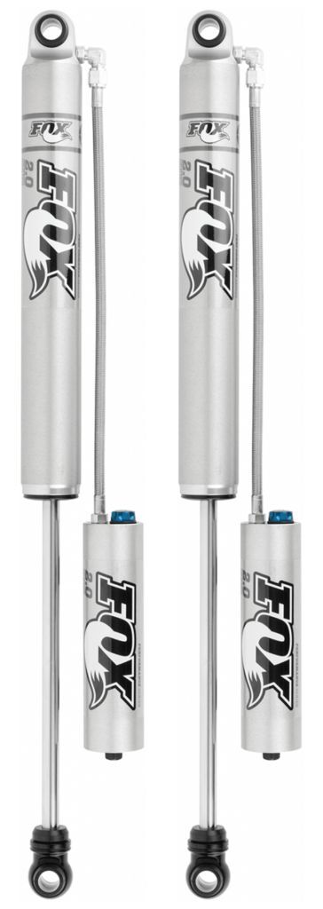 Nissan Patrol Gu Series 1, 2, 3, 4 Y61, Gq Y61, Rear Shock, Remote Reservoir With Adjusters, Fox 2.0 Performance Series, 0 - 2.5 Inch Lift