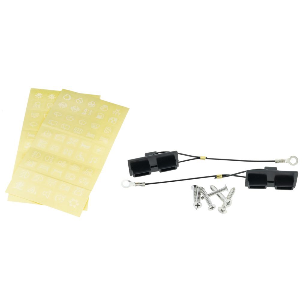 6 Way Switch Panel With 50a Plugs Acc Power Socket & Usb