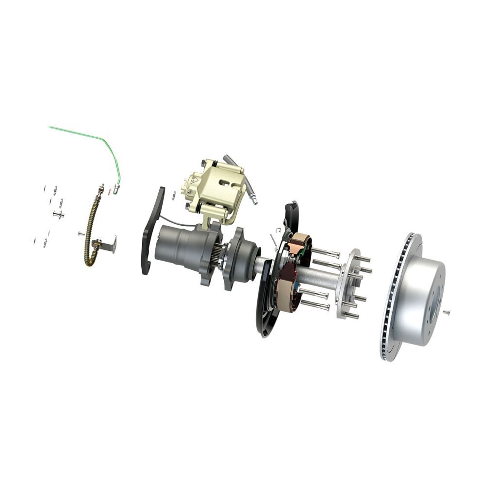 Isuzu D-Max 2012 Rear Drum To Disc Brake Conversion Kit (Includes Wheel Bearings)