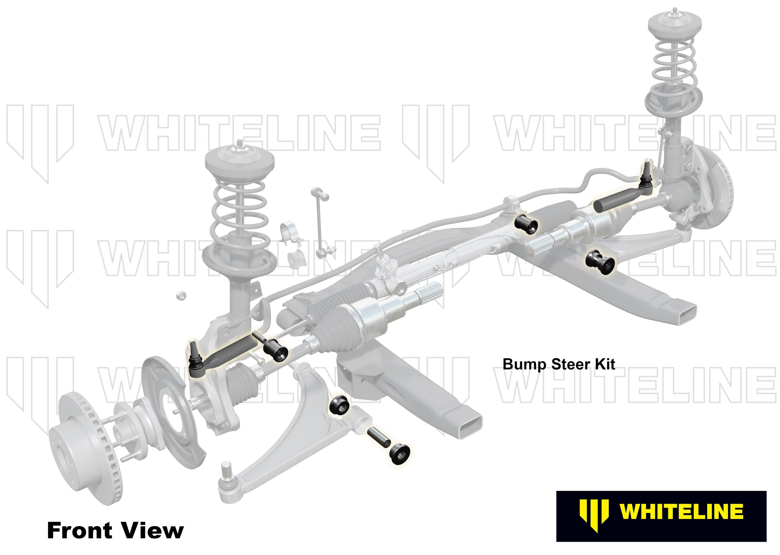Front Control Arm - Geometry Correction Kit To Suit Audi, Seat, Skoda And Volkswagen Mqb Fwd/Awd (Kca462)