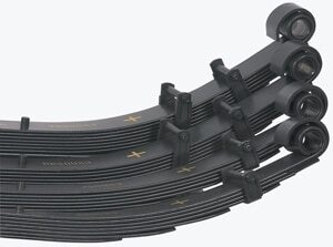 Toyota Hilux N70 2005 - 2015 With Colorado Rg Conversion 0 - 100kg - Colorado Conversion Leaf Spring, Raised Light Duty (Lshlxn70coll)