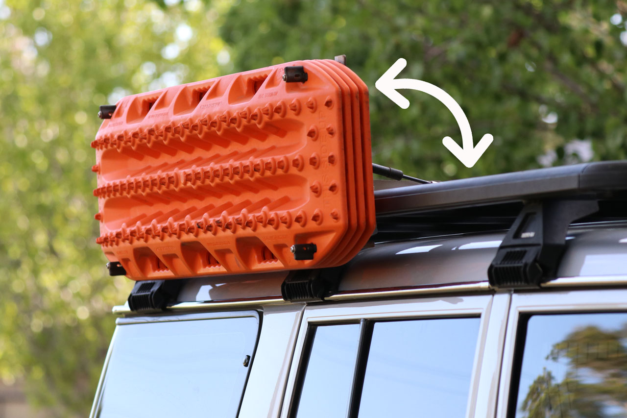 Rhino Rack Flat Rack - Pioneer System - Croc Hinge® 4x4 Recovery Bracket