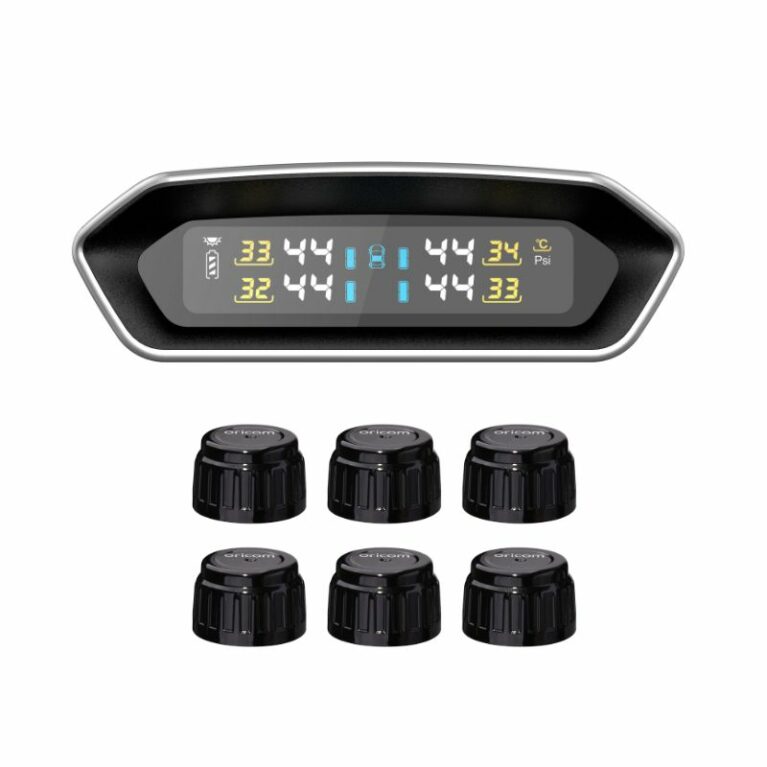 Tps10-6e Real Time Tyre Pressure Monitoring System Including 6 External Sensors