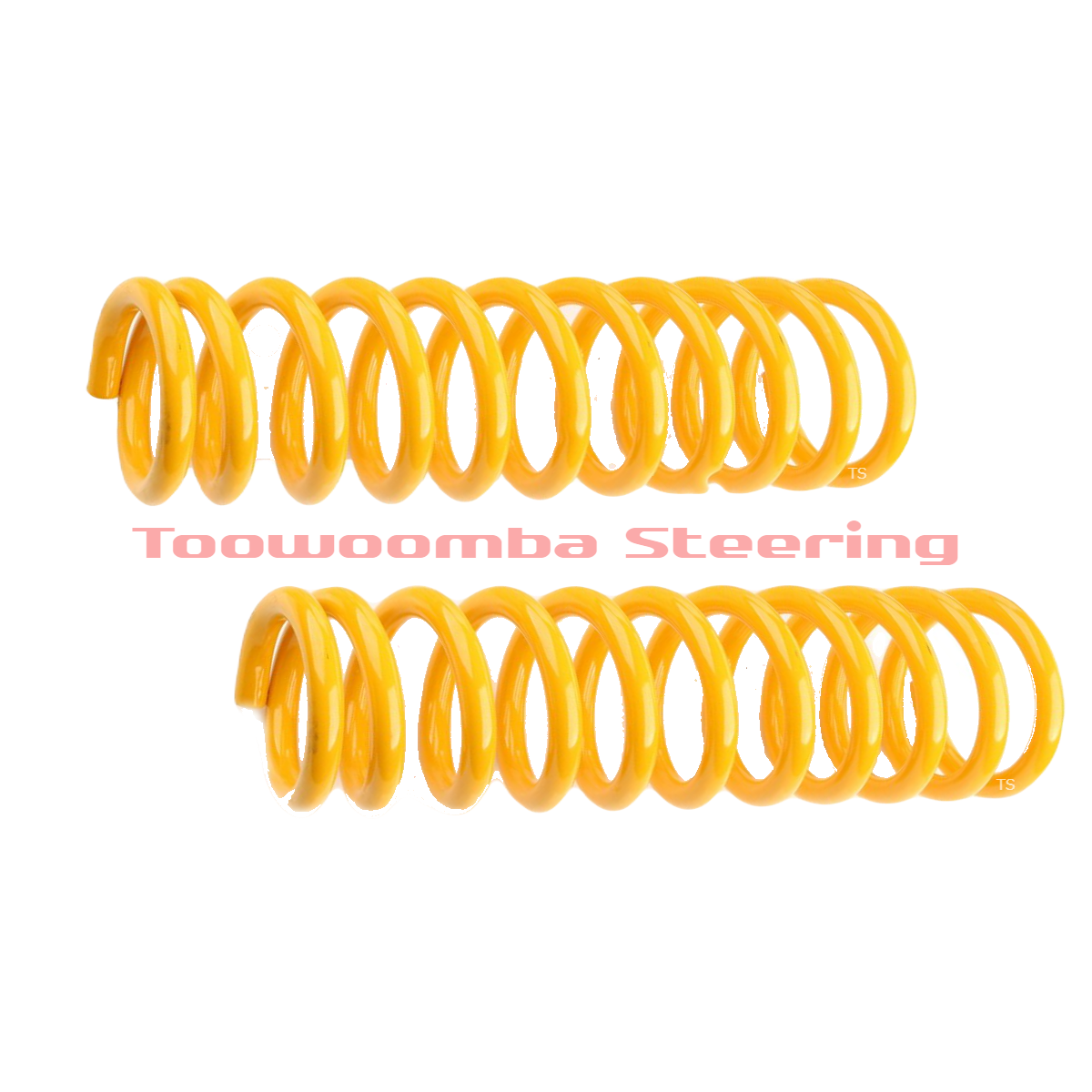 Rear Standard Height King Coil Springs - Ideal For - Ford Falcon Au 6cyl & 8cyl Live Axle Sedan 98-02 - (Kfrs-27)
