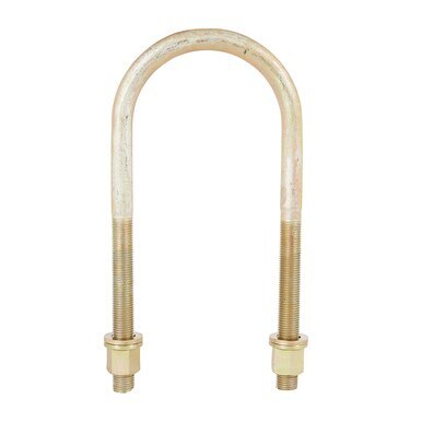 Ford Ranger Px1 2011 - 2015, Ford Ranger Px2 2015 - 2018, Ford Ranger Px3 2018 On - Round Top U Bolt, 90 Mm X 210 Mm X 14 Mm (Ub9021014)