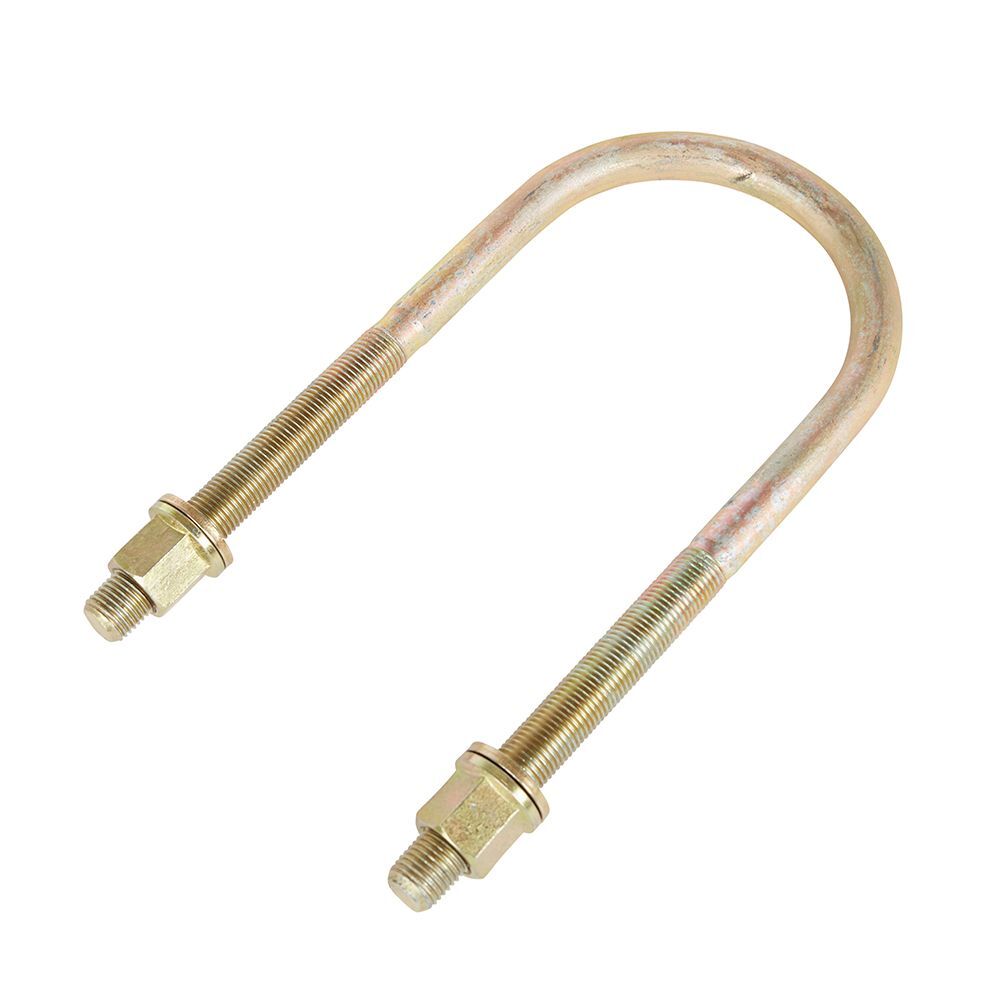 Toyota Landcruiser 76,78,79 Series - Round Top U Bolt, 83mm X 240mm X 14mm (Ublc79)