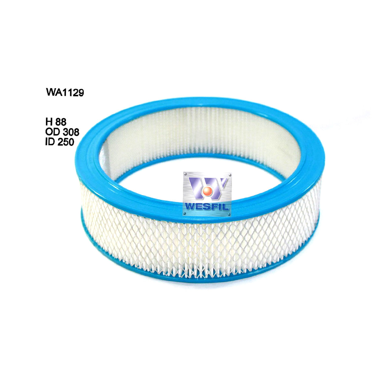 Wa1129 Wesfil Air Filter For Chevrolet (Cross Ref: A148)