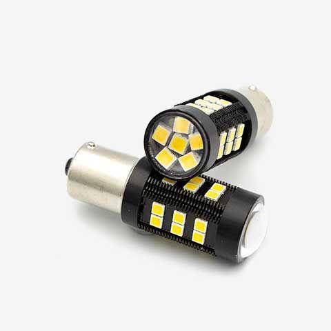 Ba15 Led Globe Pair