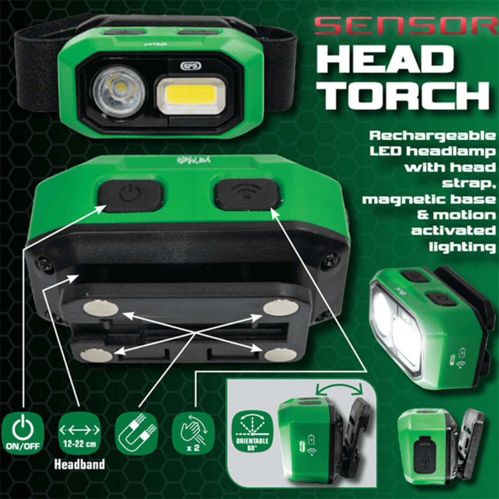 EFS Ya'Mate Sensor Head Torch