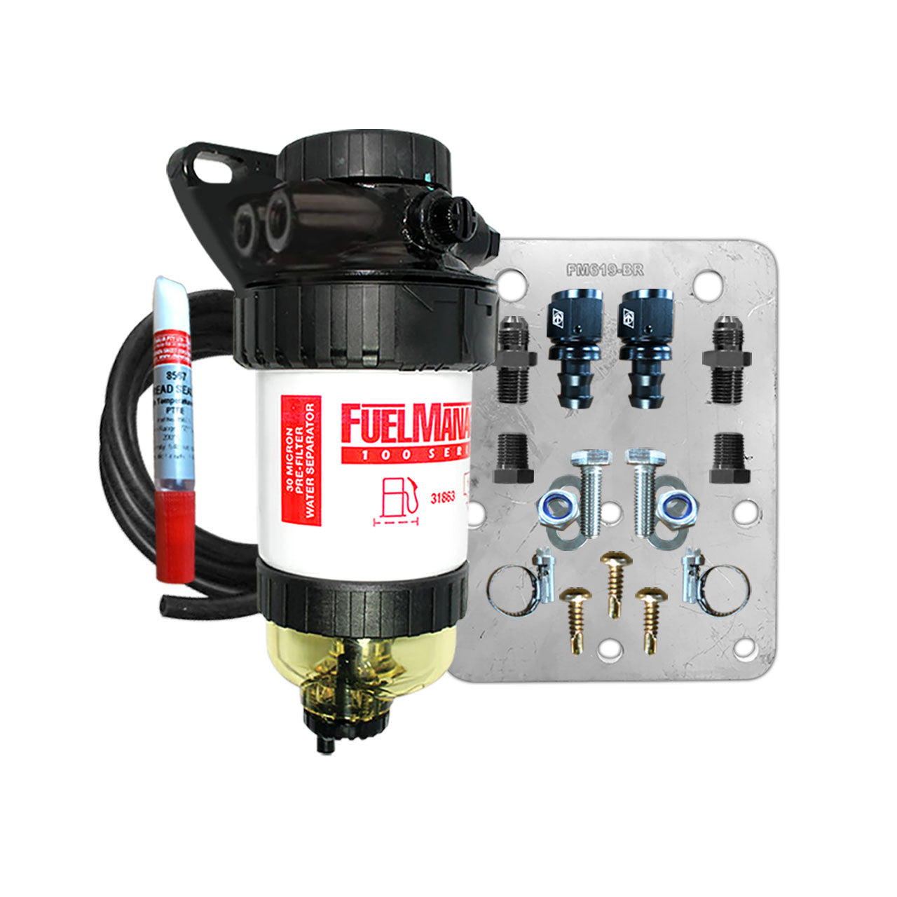 Nissan Patrol 2007 3.0l Zd30 - Pre Filter Water Separator Kit Fuel Manager Fm619dpk