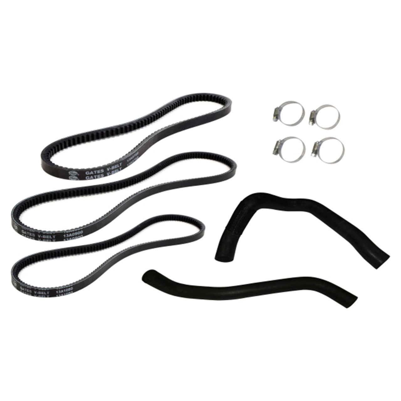 Ge4wdkit-2 Emergency 4wd Belt & Hose Kit For Nissan Patrol 2.8l Gu Rd28ti 1998-2000