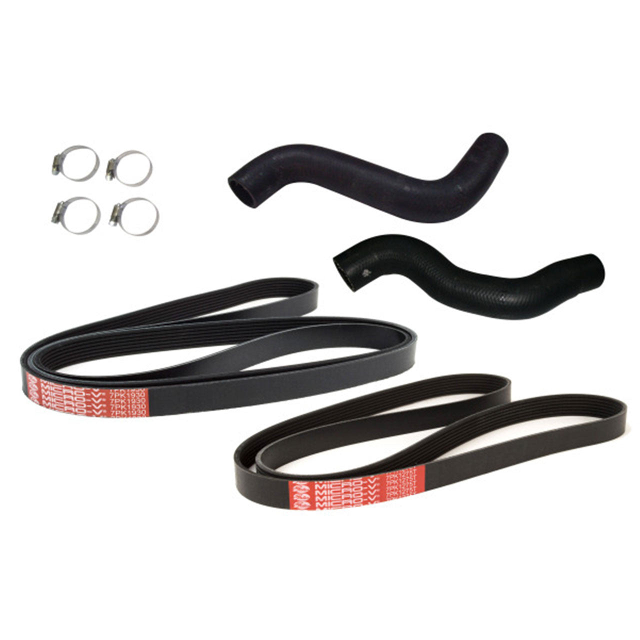 Ge4wdkit-26 Emergency 4wd Belt & Hose Kit For Nissan Navara 2.5l D40 Yd25ddti 2005-2009