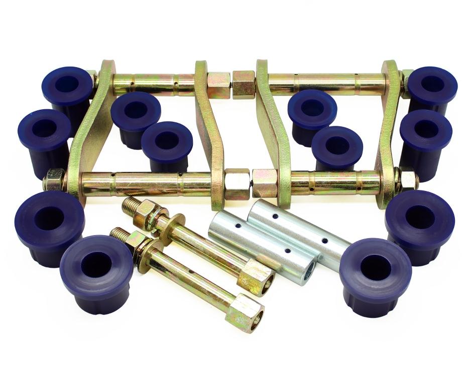 Toyota Hilux Gun125 N80 Superpro Greasable Shackle And Bushing Kit
