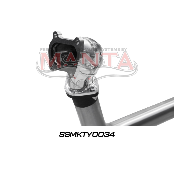 Manta - HDJ100 4.2L TD WAGON 3in CENTRE MUFFLER & REAR TAIL - (SSMKTY0034)