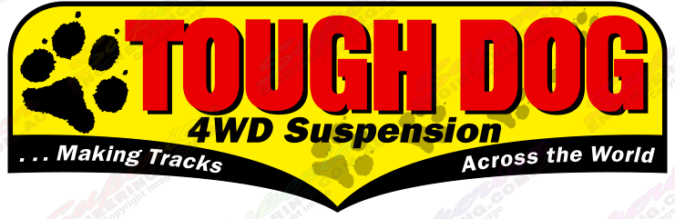 76 78 79 Series Toyota Landcruiser Tough Dog 45mm Adjustable Front Shocks (Bmx10502)