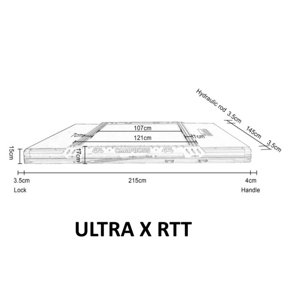 Ultra X 1.4 Rooftop Tent