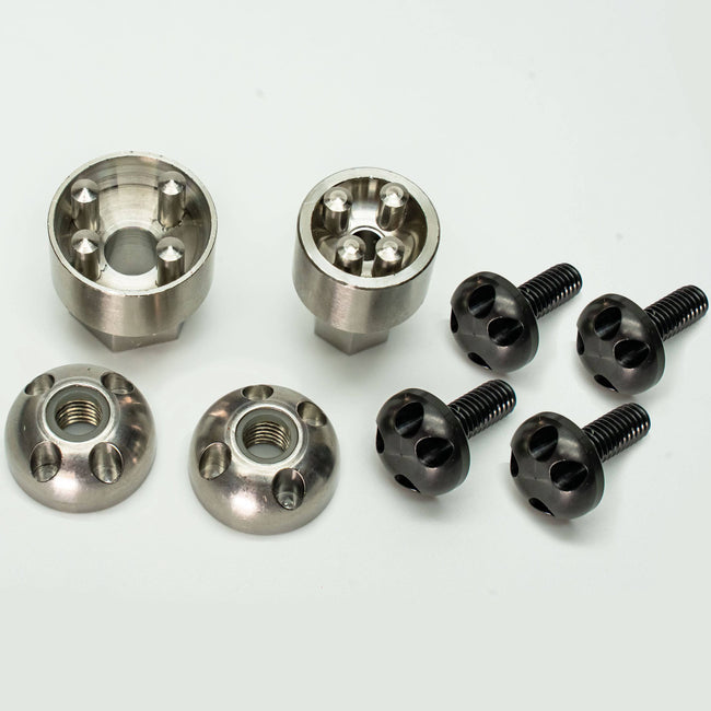 Viper Light Bar Dual Row Slide Mounts Anti-Theft Kit - Pair