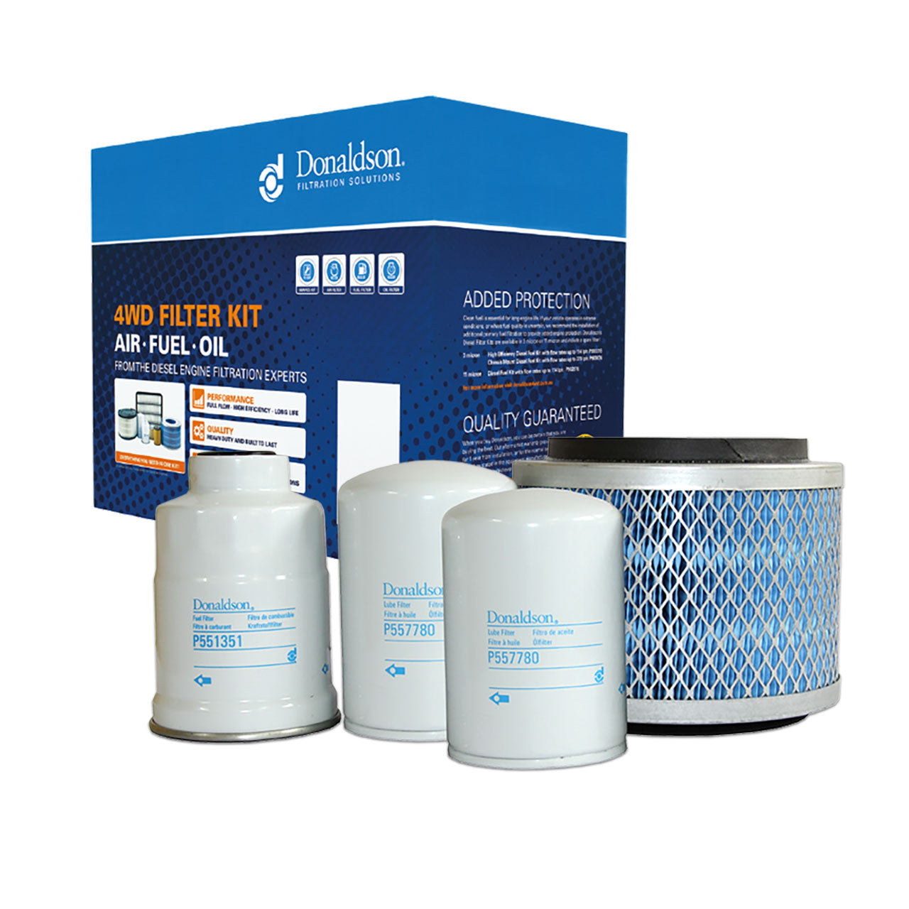 X902759 Nissan Patrol (2006 On) Gu Dx 4.2l Td - 4wd Donaldson Filter Kit