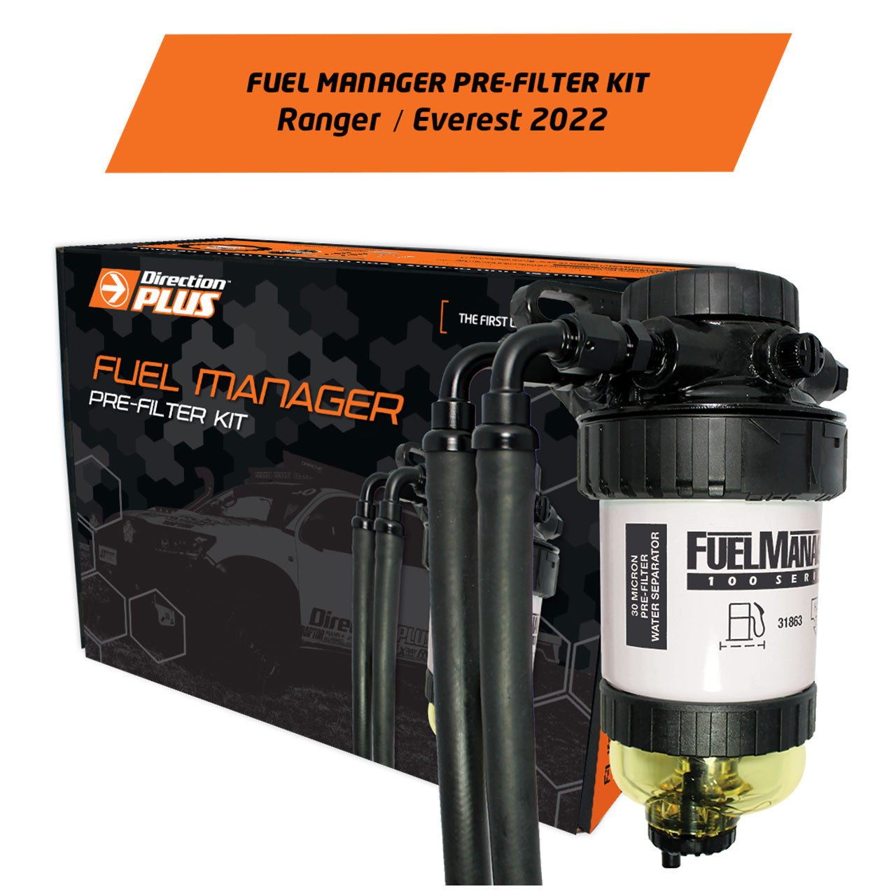 Direction-Plus Fuel Manager Kit for Ford Ranger 2.0L YN2S 3.0L BF2S PY (2022-on) - FM671DPK
