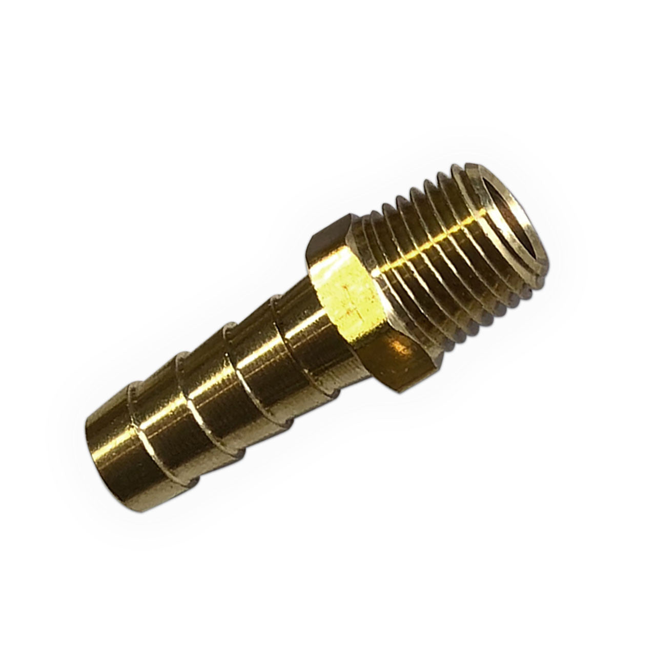 Fuel Manager Brass Fitting ¼ Npt Thread 3/8 Tail 02np.30604