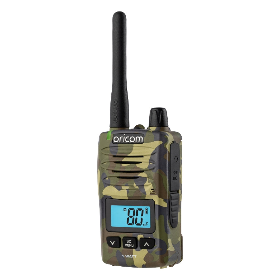 DTX600CAM Waterproof 5 Watt Handheld UHF CB Radio (Camo)