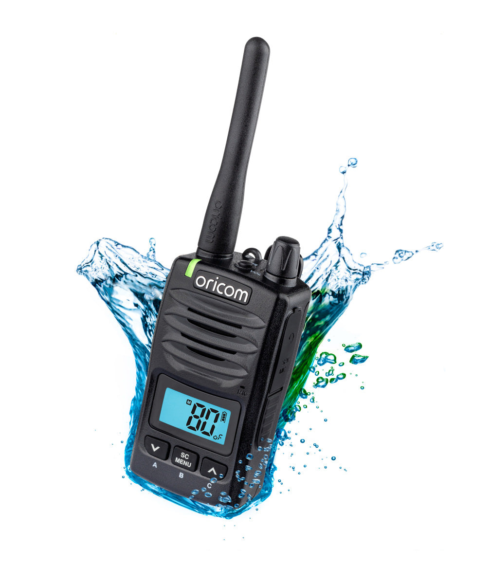 Dtx600 Waterproof Ip67 5 Watt Handheld UHF Cb Radio (Black)