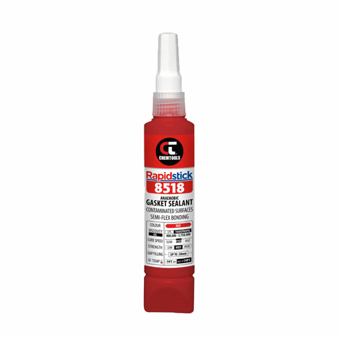 Chemtools Rapidstick 8518-50 Gasket Sealant 50ml (Contaminated Surfaces, Semi-Flex Bonding)