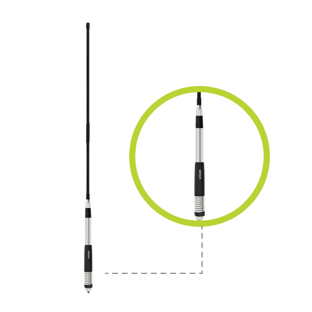 Anu206 6.5dbi UHF Cb Antenna