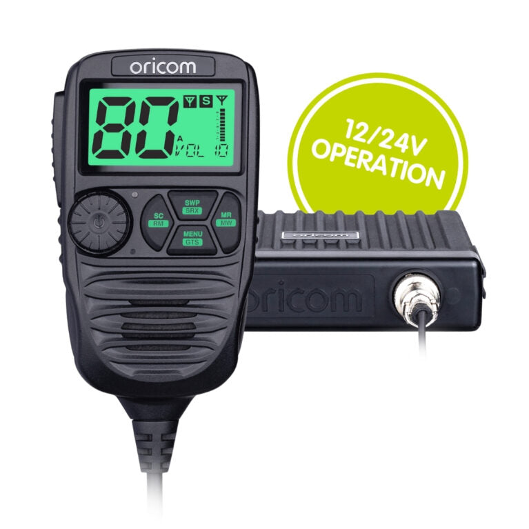 Dtx4200xdv  Dual Receive UHF Cb Radio With Dual Voltage And Ip Rating