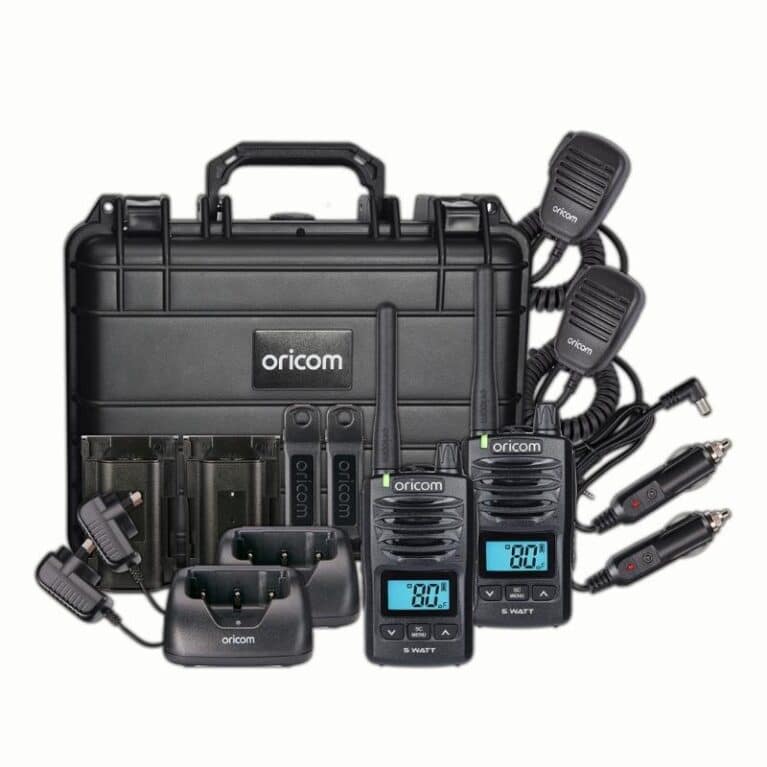 Dtxtp600 5 Watt Ip67 Waterproof Handheld UHF Cb Radio Trade Pack (Twin Radios)