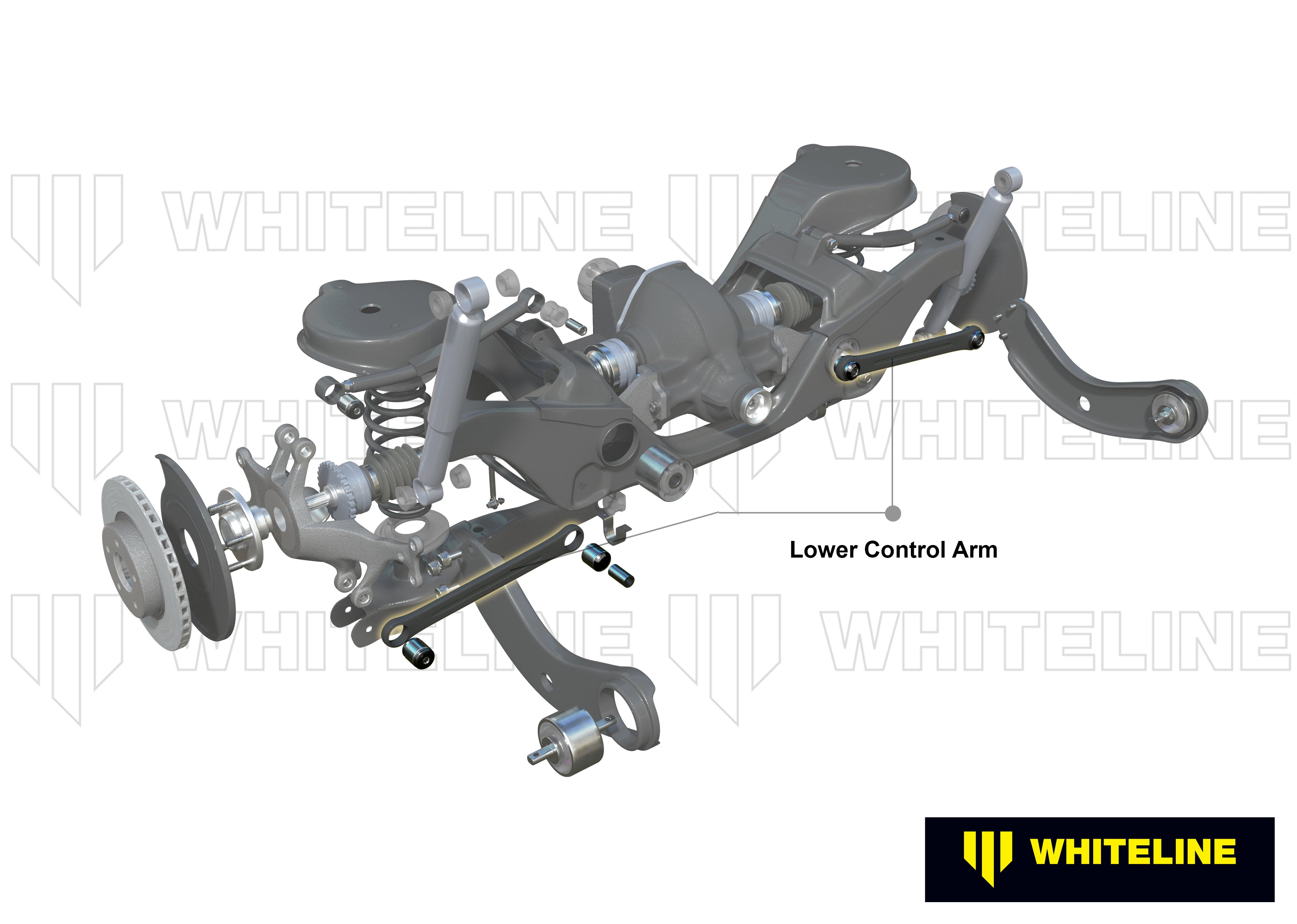 Rear Control Arm Lower Front - Arm to Suit Ford Focus, Mazda3 and Volvo C30, S40 (WA401)
