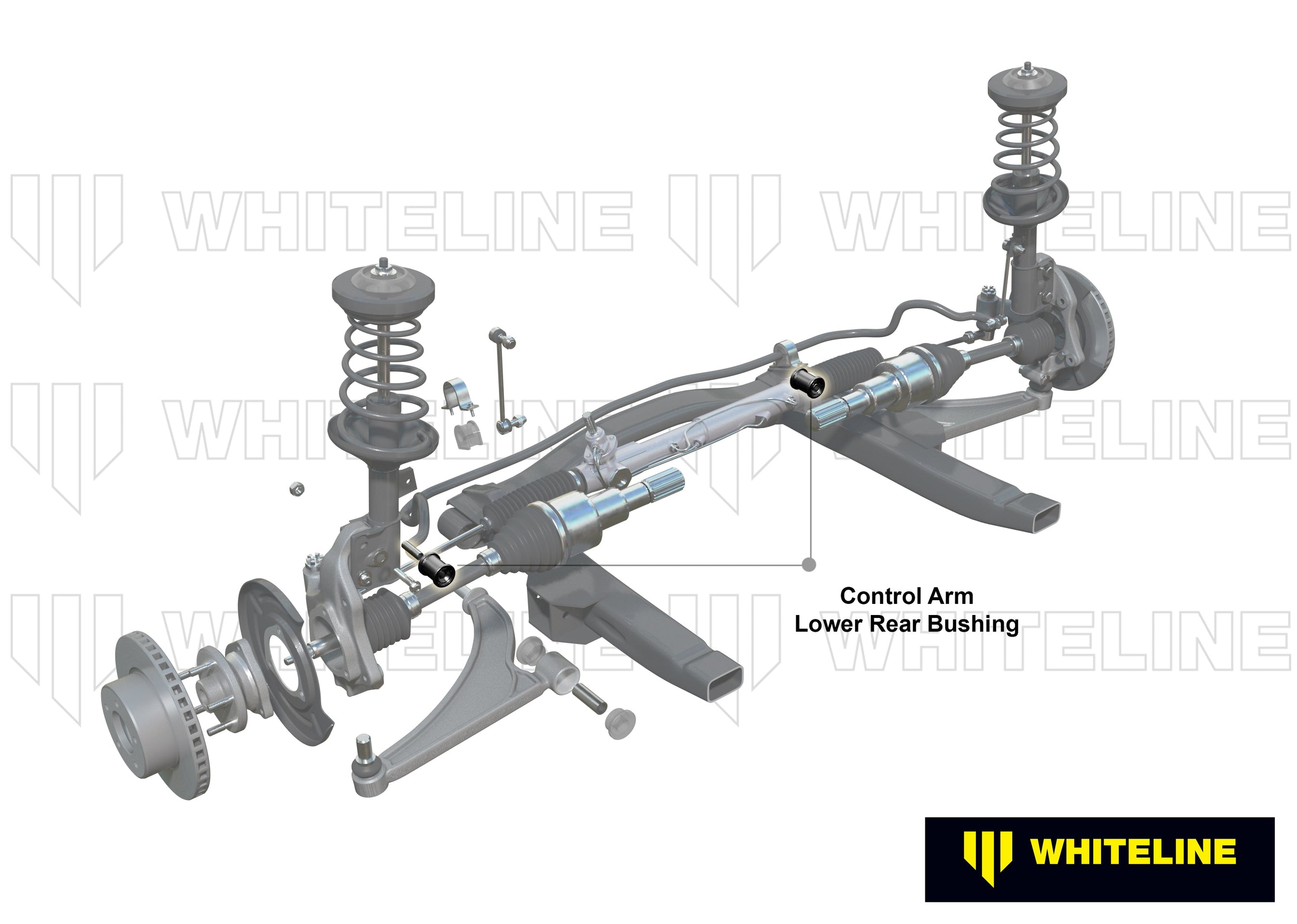 Front Control Arm Lower - Inner Rear Bushing Kit To Suit Mazda Cx-5, Mazda3 And Mazda6 (W53636)
