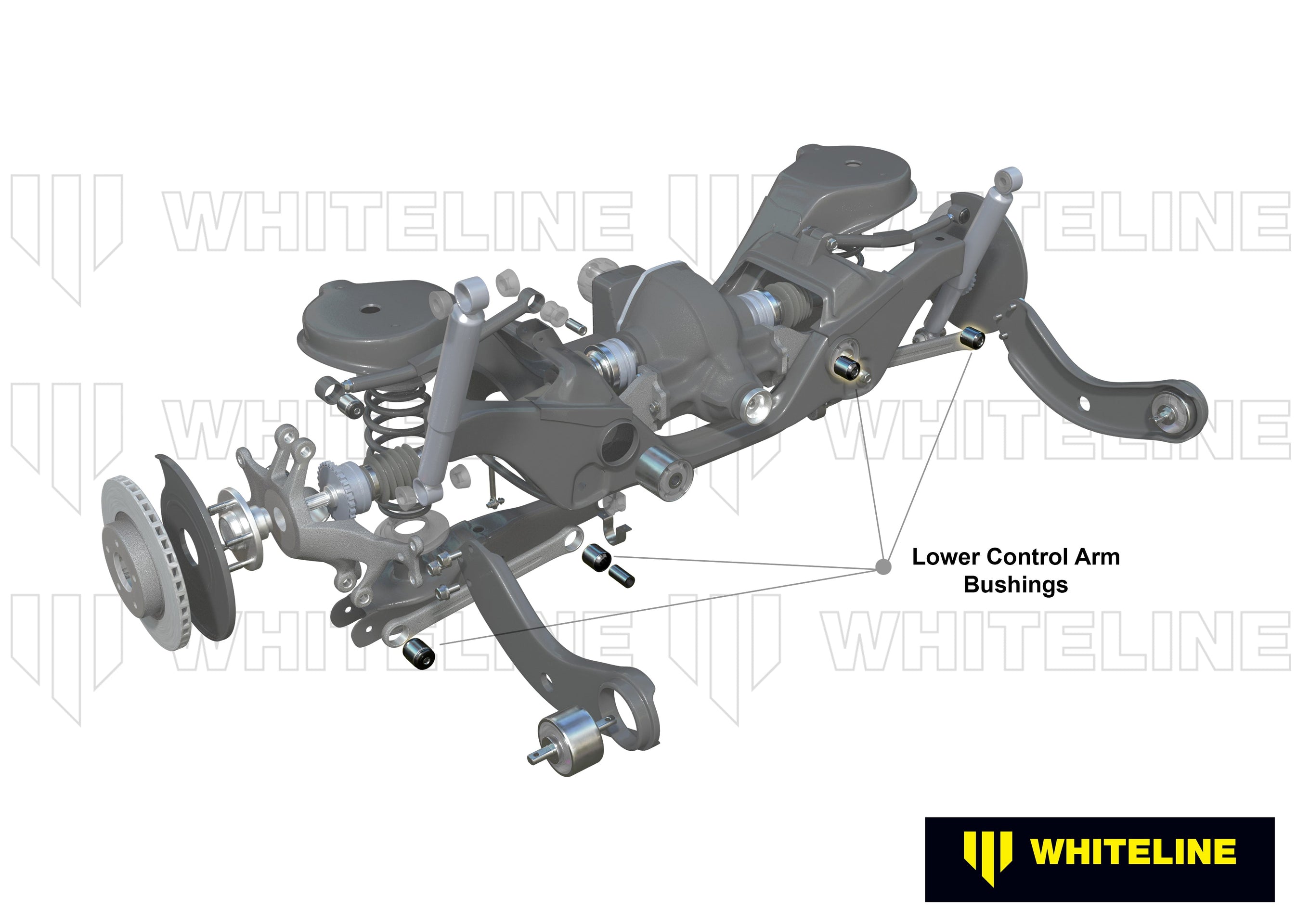 Rear Control Arm Lower - Bushing Kit To Suit Mazda6 Gg, Gy (W63596)