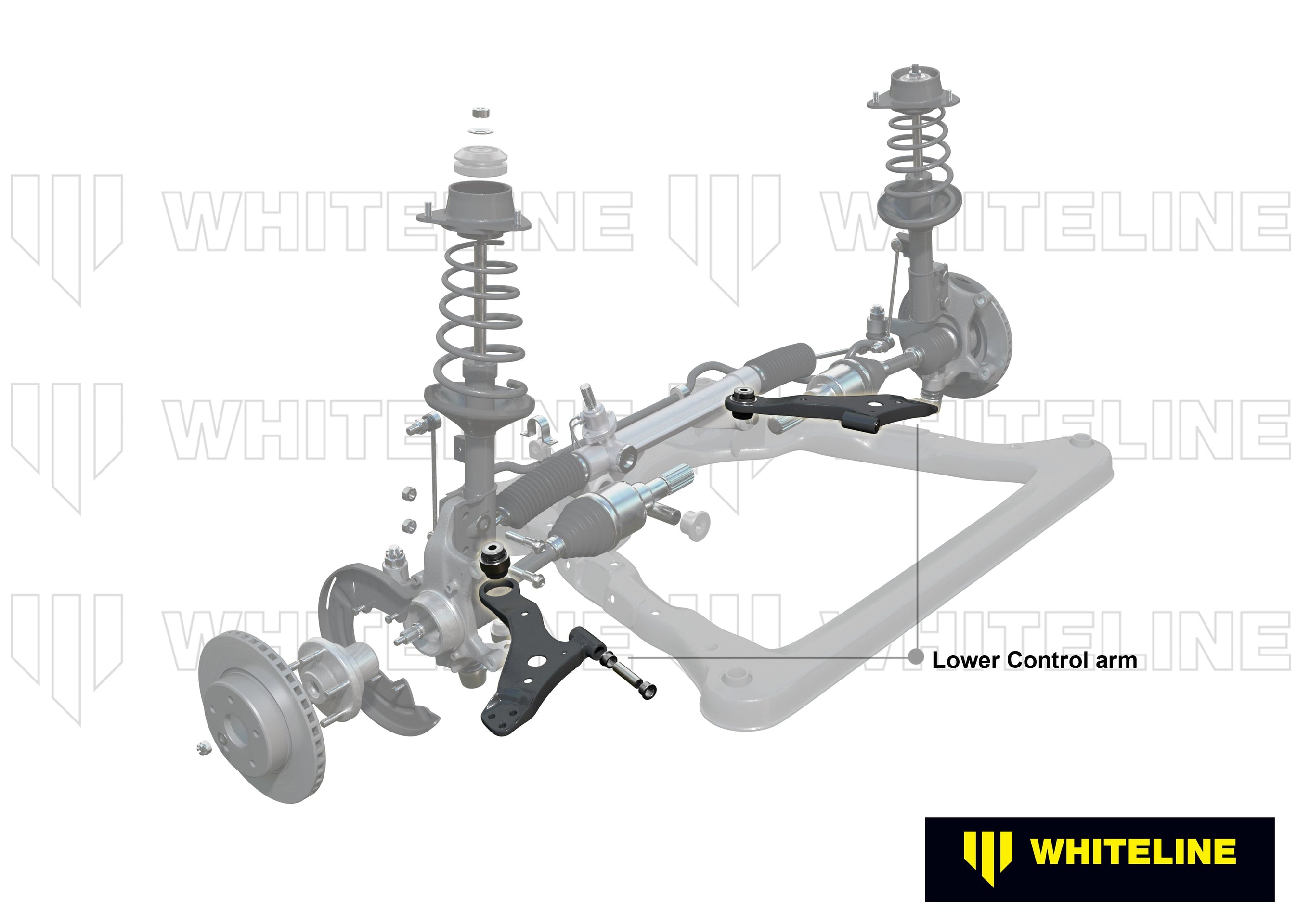 Front Control Arm Lower - Arm Right To Suit Nissan X-Trail, Dualis And Renault Koleos (Wa458r)