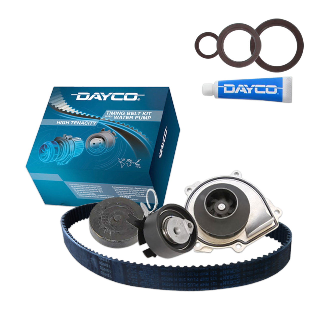 Ktba297p Holden Colorado 2013-2020 2.8l Rg Turbo Diesel 4cyl. Lwn - Dayco Timing Belt Water Pump Kit