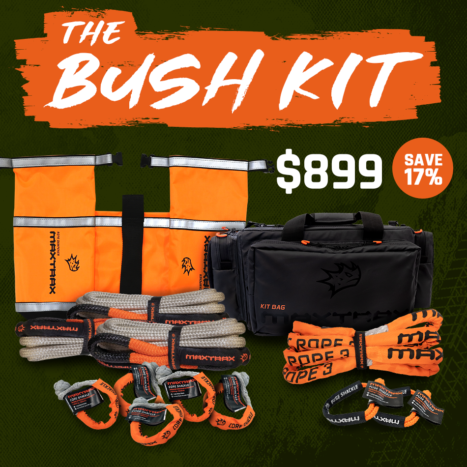 Maxtrax Recovery Kit - Bush (Mtxrkcbd)