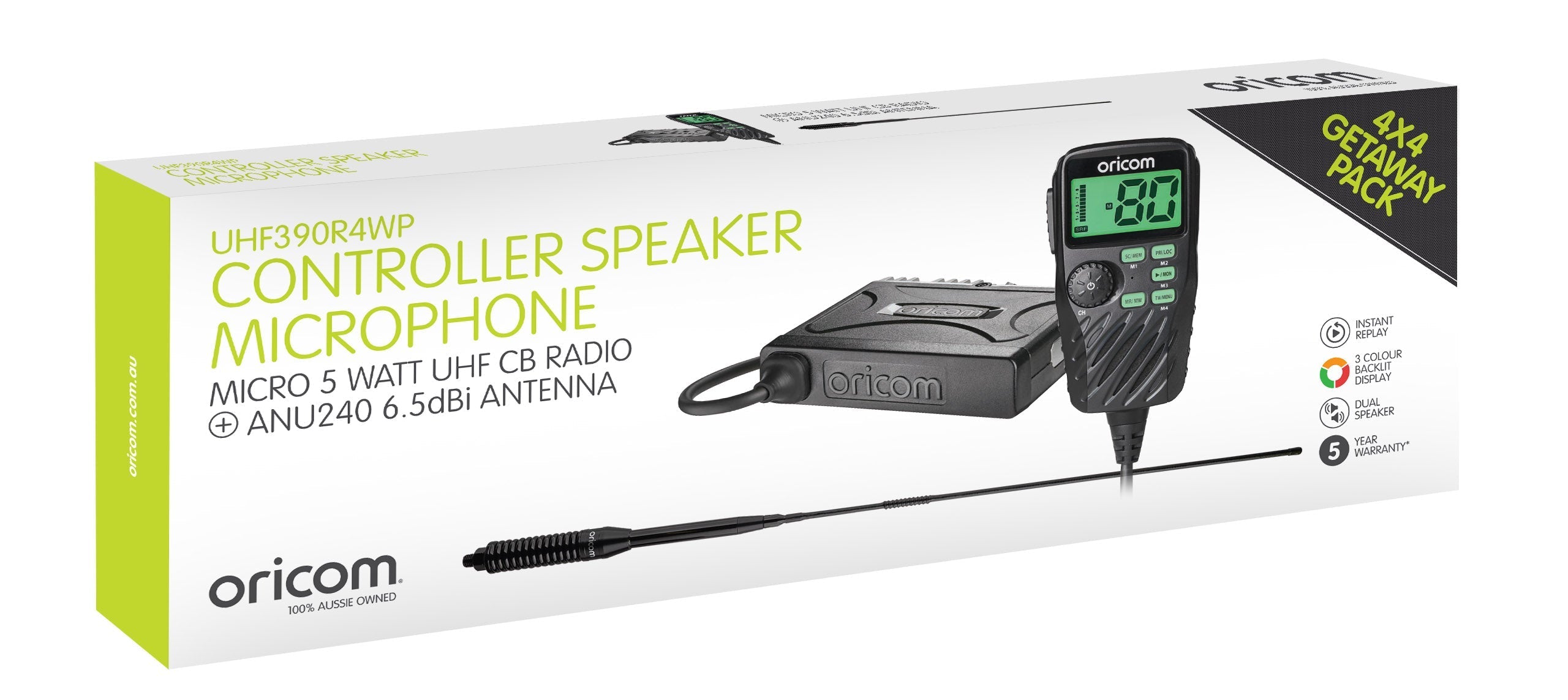 UHF390R4WP - 4X4 Getaway Pack