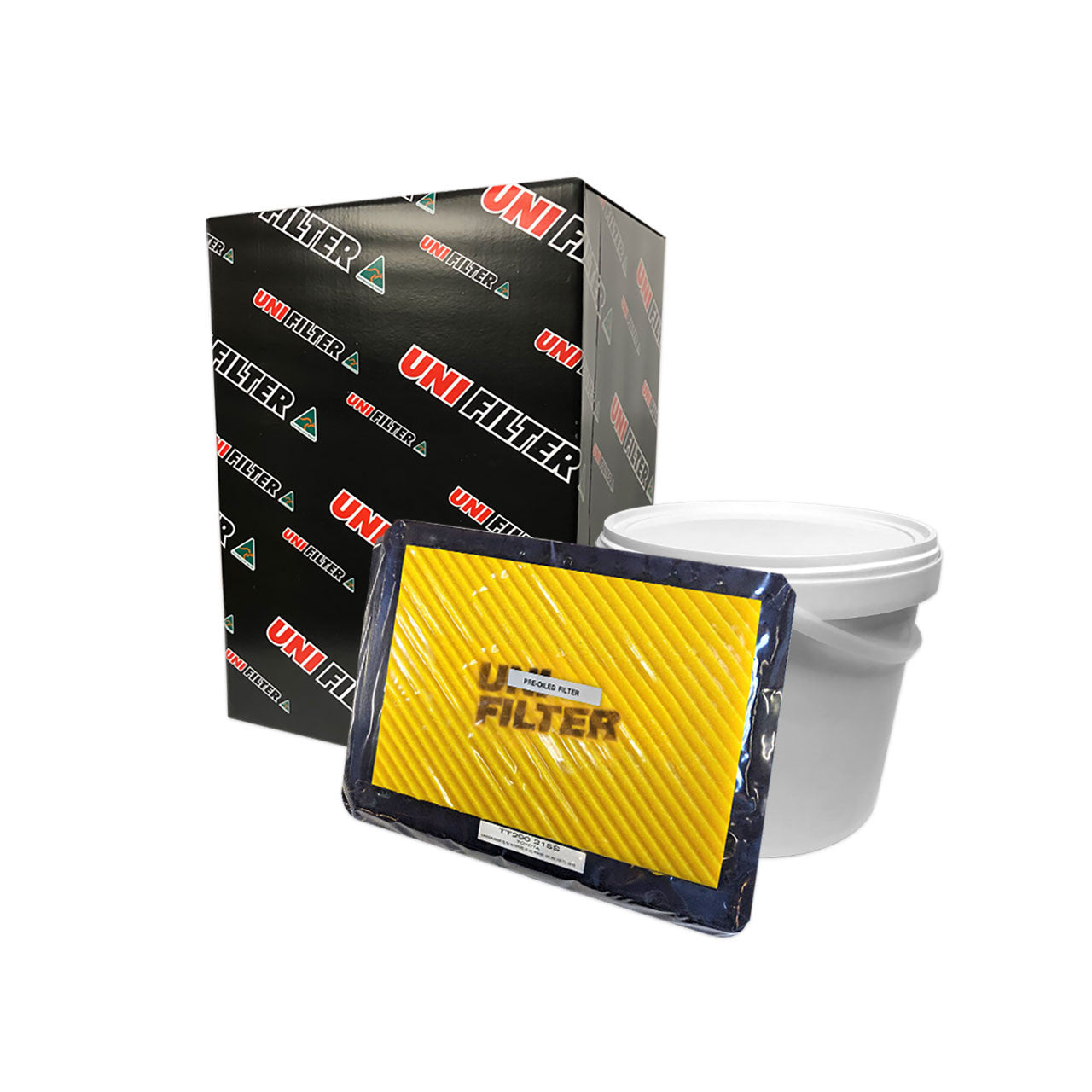 TT290215S-CP Toyota Landcruiser 70 4.5L Diesel VDJ70 Uni filter High Dust 4WD Air Filter Combo Kit