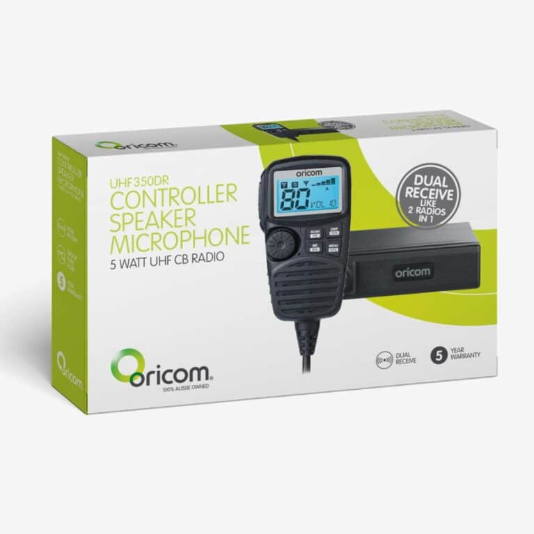 UHF350dr Dual Receive Controller Speaker Mic