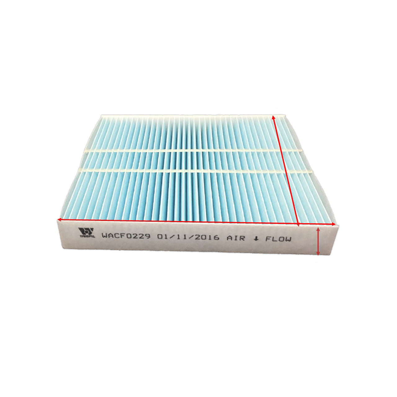 Wacf0229 Wesfil Cabin Filter For Ford (Cross Ref: Rca386ms)