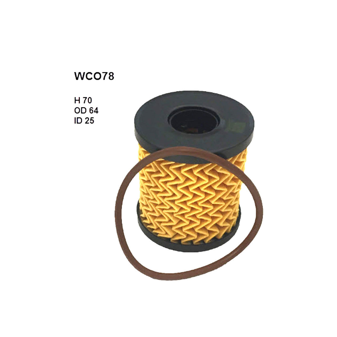 Wco78 Wesfil Cooper Oil Filter For Ford (Cross Ref: R2654p / R2663p)