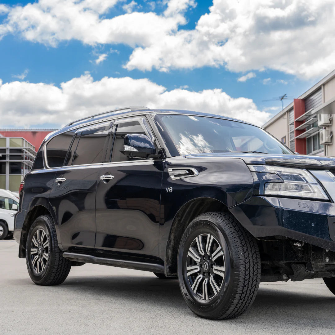 Nissan Patrol Y62 2011-on King Springs Rear Coils and Polyair HP Airbags Touring Kit