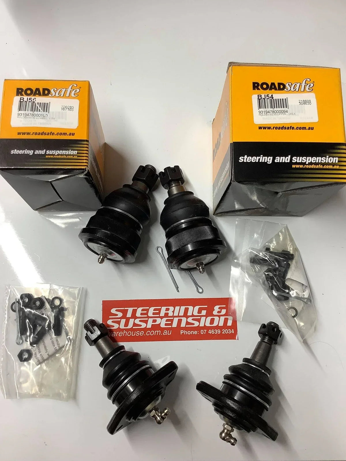 Holden Upper and lower Roadsafe Ball joints