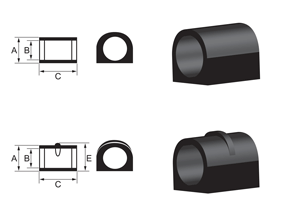 Sway Bar Bushing Service Kit BMW M3, 328i, 328is, 323i, 323is (KSK011-22)