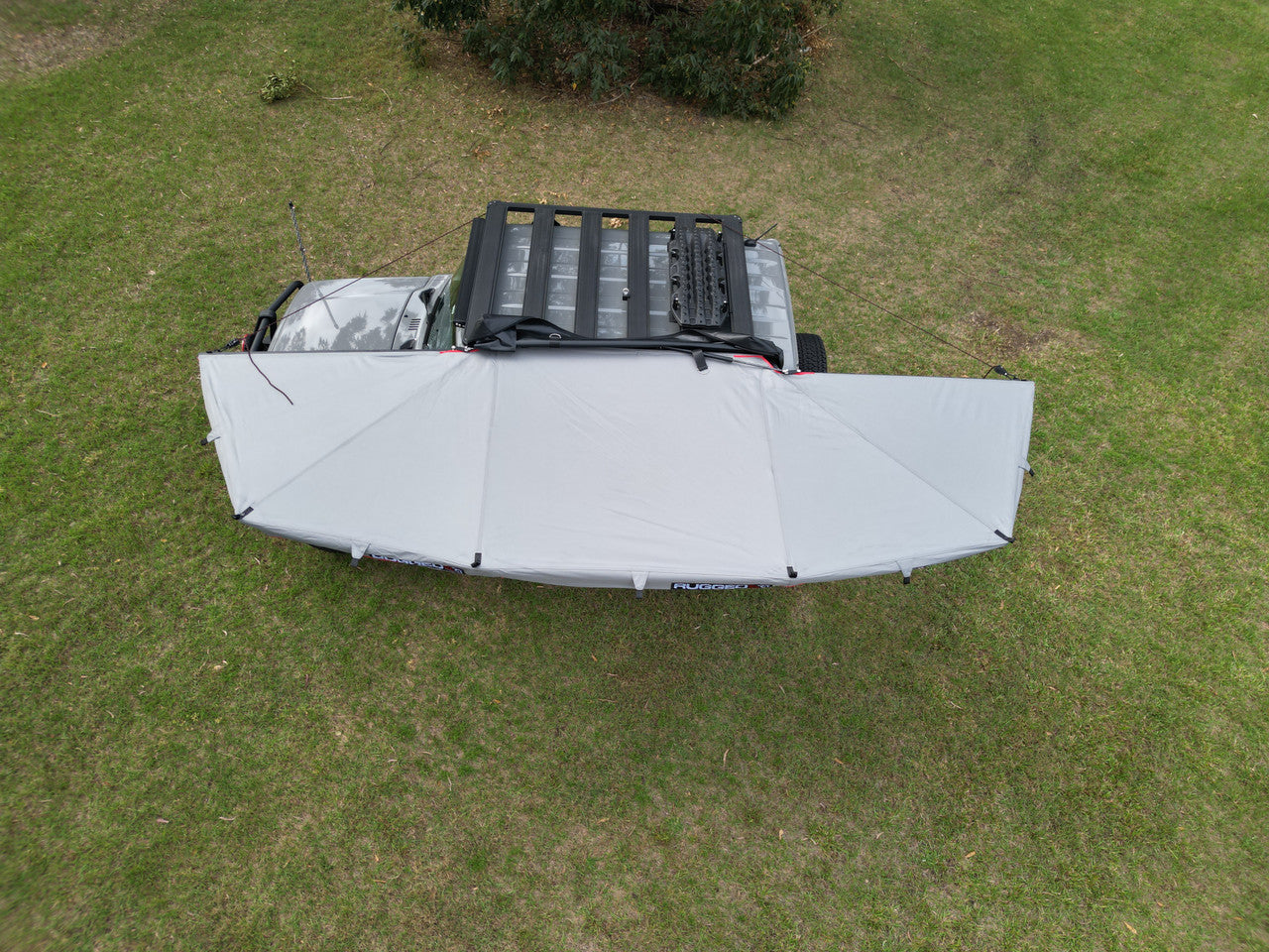 Platinum 1.5m Semi Automatic 180 Degree Awning (Fabric Uve95+%)