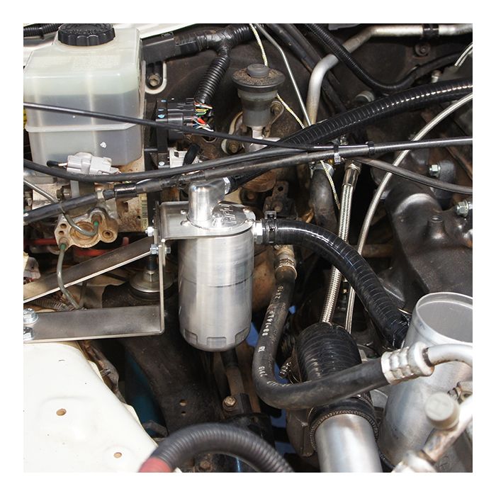Toyota Landcruiser 100 Series 1HZ 2 Bolt HPD Catch Can