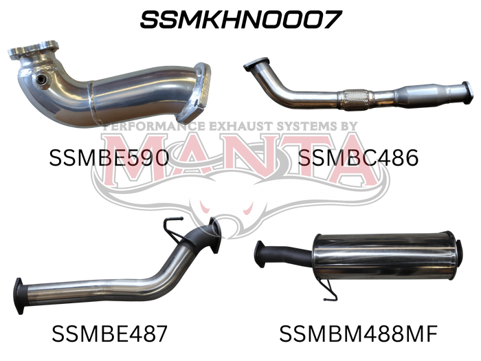 Manta - Colorado RC 3.0L 10 - 12 SWB With Cat & Muffler - (SSMKHN0007)